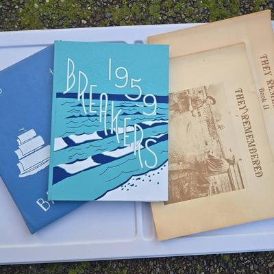 Vintage Yearbooks "Breakers" 1950s