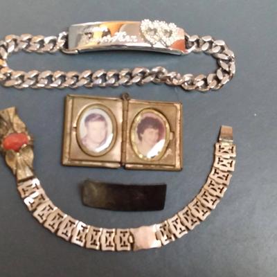 Champian Chain Bracelet/Child Bracelet/Book Shaped Locket