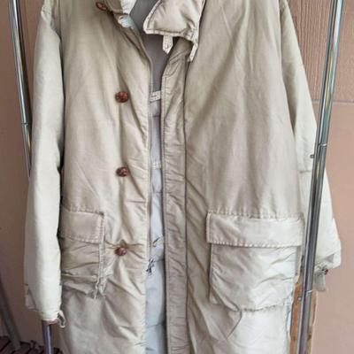 Woolrich Winter Coat, Leather Buttons