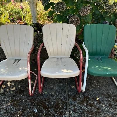Metal "Motel Chairs"