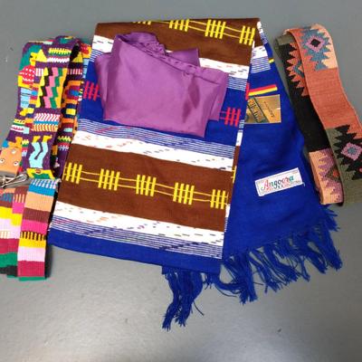 Angoora Band Scarf by B. R. Malhotra & Guatemalan Textile Straps
