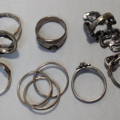 Silver Rings 