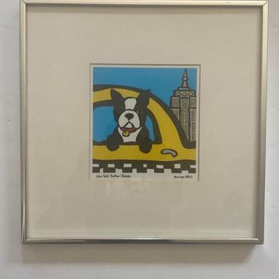 @Marc Tetro Print Of New York Boston Terrier 