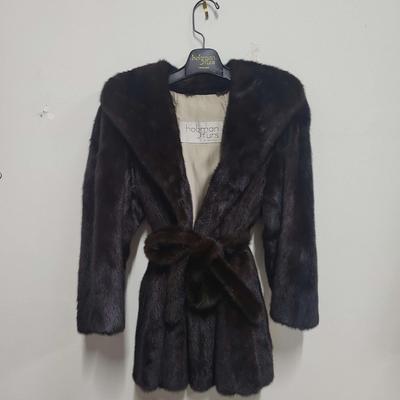 Black Mink Coat (WH6)