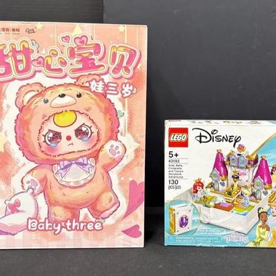 Sealed Baby Three & Disney Legos (WH3)