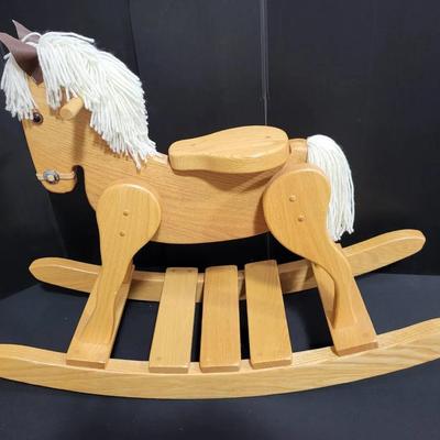 Oak Rocking Horse (WH9)