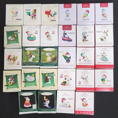 Hallmark Keepsake Snoopy Ornaments (WH3)