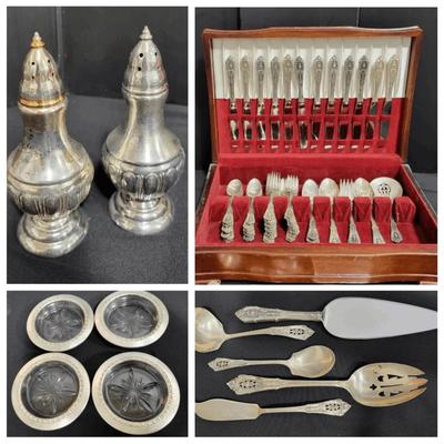 Wallace Sterling Flatware Set + (WH9)