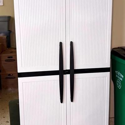 Two Door Plastic Storage Cabinet