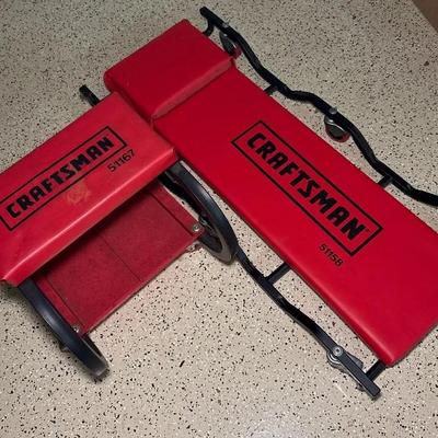 Mechanics Creeper And Stool