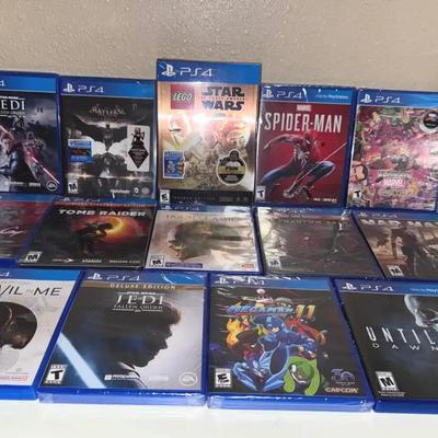 PS 4 Games- Mostly New