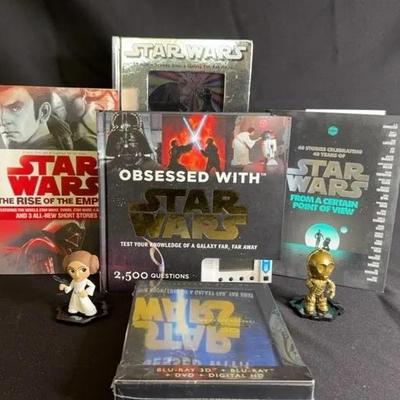 Star Wars Hardback Books & Blu-Ray 