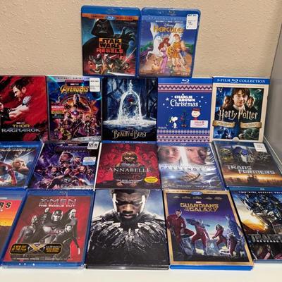 Blu Ray Movies- NEW