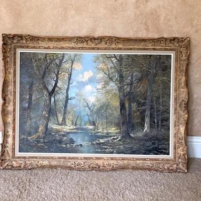 Original Oil Painting by J Krugler