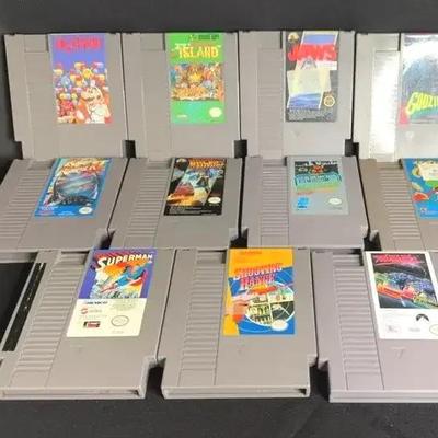 Nintendo Games: Mario, Godzilla, Superman and More (11 games)