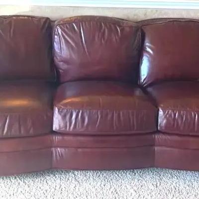 Brown Leather Sofa SECOND FLOOR