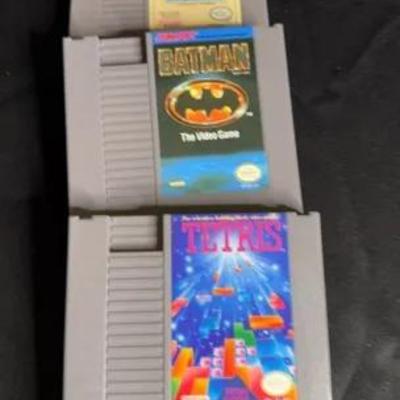 Nintendo Games: Star Wars, Batman and Tetris (3)