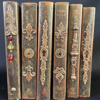 Decorative Books With French Antique Flair