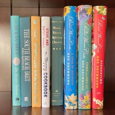 Ree Drummond and Paula Deen Cookbooks