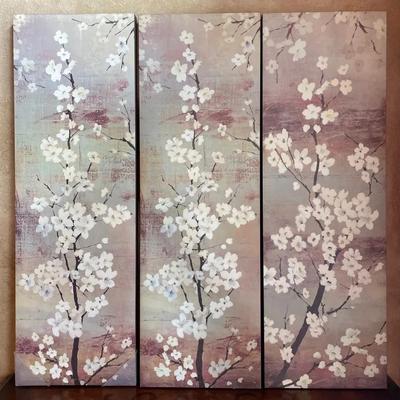 Floral Canvas Wall Decor
