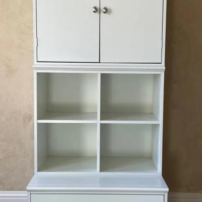 White Storage Unit I