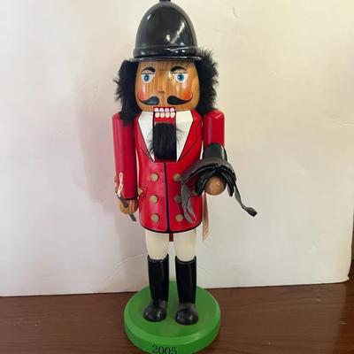 Equestrian Nutcracker Wood Horse Germany Limited Edition 2005 Target