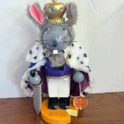 Steinbach Nutcracker Christmas King Mouse Cheese Tchaikovsky 