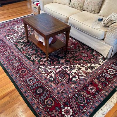 Sale Photo Thumbnail #502: 8x10 hand knotted wool Herati rug. $1095. 