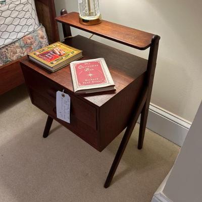 Sale Photo Thumbnail #311: Danish teak mid century modern night stands. 2 available. $219 each. Purchased in Denmark. 