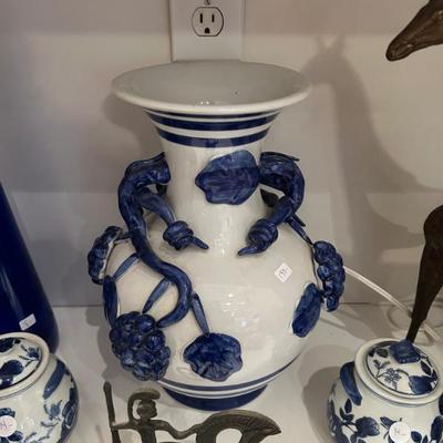 Sale Photo Thumbnail #398: Stunning handmade pottery vase. Large! $135. 