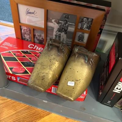 Sale Photo Thumbnail #431: Solid brass $48 for the pair. 