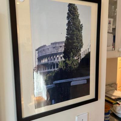 Sale Photo Thumbnail #519: Original framed large format photo. $40