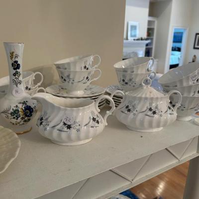 Sale Photo Thumbnail #135: Vintage Royal Doulton Mille Fleur pattern. Many pieces available. 