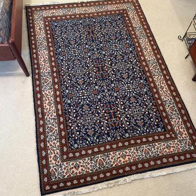 Sale Photo Thumbnail #373: Persian hand-knotted wool rug. Made in Turkey. $225. 