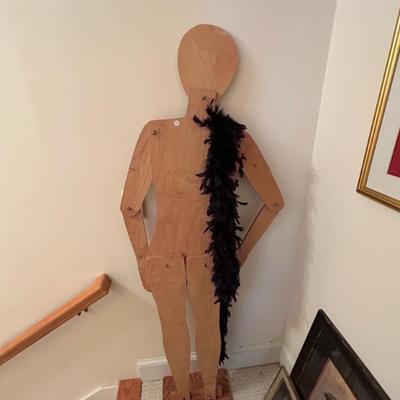 Sale Photo Thumbnail #115: Pose-able mannequin. 