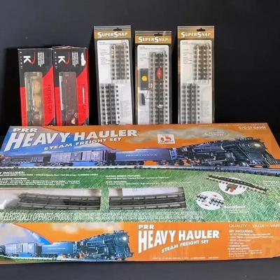 PRR Heavy Hauler Steam Freight Set 