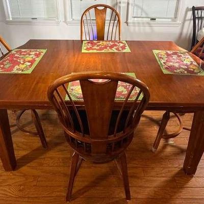 Dining Room Table with Four Chairs