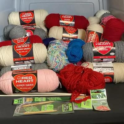Red Heart Yarn Grab Bag 1