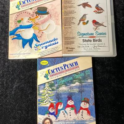 Cactus Punch Embroidery Digitizing CD-ROMs 