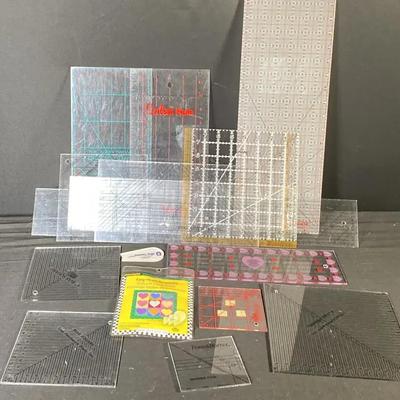 Assorted Quilting Rulers and Guides