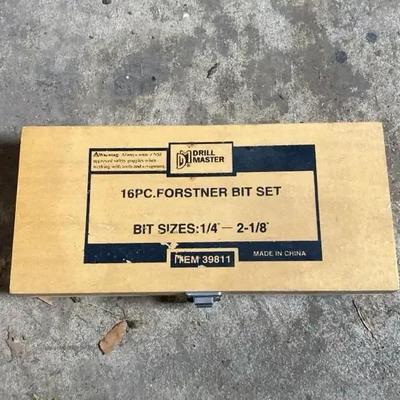 Forstner Bit Set 