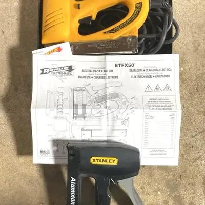 Arrow & Stanley Staplers 