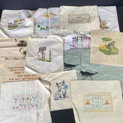 Needlepoint Art - Finished Canvas' 