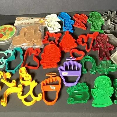 Vintage Cookie Cutters and Stamps