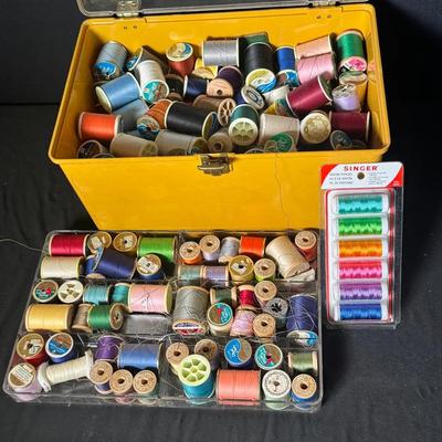 Sewing Tread And Storage Box