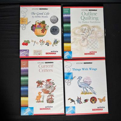 Studio Bernina Artista Embroidery And Stitch Collection