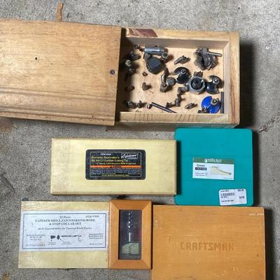 Drill and Router Bit Sets 