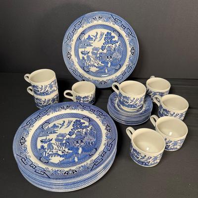 Churchill Fine English Tableware - Blue And White China