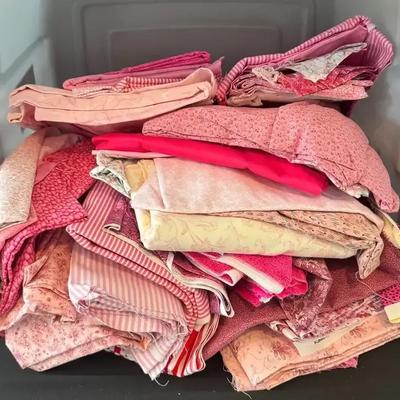 Pink Fabric Grab Bag 2