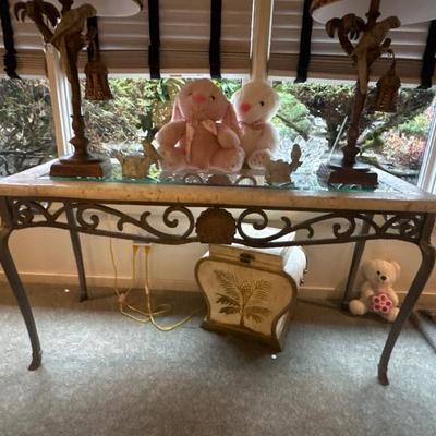 side console table
